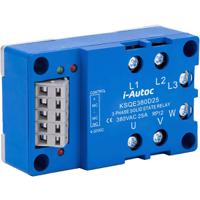 ksqe380a25 i-Autoc Solid State Relay, 25 A Load, Panel Mount, 440 V ac Load, 280 V ac Control