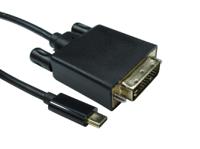 192-4686 RS PRO USB C to DVI Adapter Cable, 1 Supported Display(s) - 4K