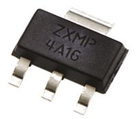 zxmp4a16gta DiodesZetex Type P-Channel MOSFET, 6.4 A, 40 V Enhancement, 4-Pin SOT-223 ZXMP4A16GTA