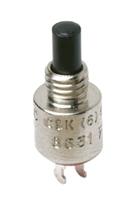 8632zqd2 C & K 86000 Series Push Button Switch, Momentary, Off, Panel Mount, SPST, Black LED