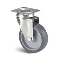 jp2ba075-325l Guitel Hervieu Swivel Castor Wheel, 60kg Capacity, 75mm Wheel