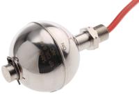 010-3457 Gems Sensors Horizontal, Vertical Stainless Steel Float Switch, Float, 1m Cable, Relay