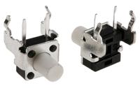 1-1825027-7 TE Connectivity White Button Tactile Switch, SPST 50 mA @ 24 V dc 4.24mm