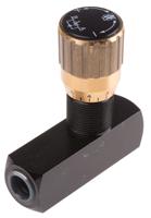 390-7730 RS PRO Inline Mounting Hydraulic Flow Control Valve, G 1/4, 13.5L/min