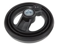161-2006 RS PRO Black Glass-Fibre Reinforced Technopolymer Hand Wheel, 126mm diameter