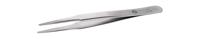 2ac0 ideal-tek 120 mm, Carbon Steel, Straight, Tweezers