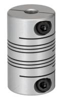 132-167 RS PRO Beam Coupling, 19.05mm Outside Diameter, 5mm Bore, 31.75mm Length Flexible Beam Coupling