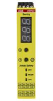 2tla010070r0400-sentry-usr22-24vdc ABB Jokab Sentry USR22 4 Auxiliary Contacts Safety Relay 24V dc, Dual-Channel 4 Safety Contacts