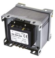 504-044 RS PRO 75VA 2 Output Chassis Mounting Transformer, 12V ac, IEC 61558-2-6
