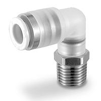kpgl10-00 SMC KP Series Elbow Fitting, 10 mm to 10 mm, Tube-to-Tube Connection Style, KPGL08-00