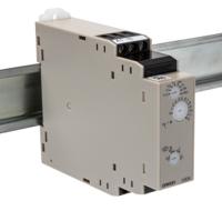 h3dk-s1a-dc12 Omron H3DK Series DIN Rail Mount Timer Relay, 12V dc, 1-Contact, 0.1 s → 1200 h, SPDT