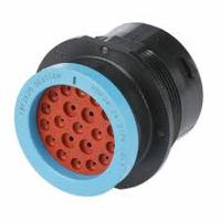 hdp24-24-21pe TE Connectivity Circular Connector, 21 Contacts, Cable, Panel, Plug, Male, IP67, DEUTSCH HDP Series