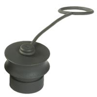 pxp6081 Bulgin 6000 Male Dust Cap, Shell Size 32 IP66, IP68, IP69K Rated, Thermoplastic