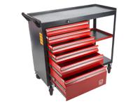 875-5789 RS PRO 6 Drawer Steel Wheeled Tool Chest