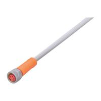 evw073 ifm electronic Female 1 way M8 to Unterminated Sensor Actuator Cable, 5 m