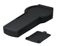 a9076109 OKW A90 Series Black ABS Hand Held Case, Integral Battery Compartment, IP65, 58 x 39.5mm