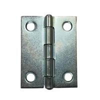 221-1576 RS PRO Steel Butt Hinge, Screw Fixing, 50mm x 38mm x 1.2mm