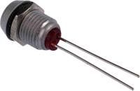 dx1091rd Bulgin Red Panel Mount Indicator, 2V dc, 8mm Mounting Hole Size, Lead Wires Termination