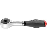 rpe360 Facom R.PE360 1/4 in Square Ratchet with Bi-material Elastomer Handle, 120 mm Overall
