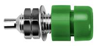 ibu-401gn Schutzinger Green Female Banana Socket, 4 mm Connector, Solder Termination, 20A