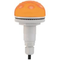 222-2439 RS PRO Amber Sounder Beacon, 12 V ac/dc, 24 V ac/dc, IP65, Panel Mount