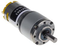 834-7663 RS PRO Brushed Geared DC Geared Motor, 7.85 W, 12 V dc, 1482 gcm, 431 rpm, 6mm Shaft Diameter