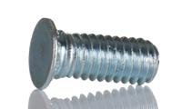 827-366 RS PRO Steel Zinc plated & clear Passivated Self Clinching Stud, M4, length-8mm