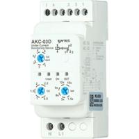 akc-03d ENTES Current Monitoring Relay, 1 Phase, SPDT, DIN Rail