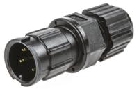 bd-04bmma-ll7001 Amphenol Industrial Circular Connector, 4 Contacts, Panel, Standard Connector, Plug, Male, IP67, Ceres Series