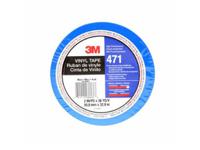 471 3M  Blue PVC 33m Lane Marking Tape, 0.14mm Thickness