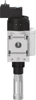 ms4-ee-14-10v24-s-z Festo 3/2 Closed, Monostable Pneumatic Manual Control Valve MS Series, G 1/4, 1/4in, 542599