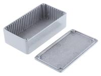 rtm500414-pat CAMDENBOSS 5000 Series Grey Die Cast Aluminium Enclosure, IP54, Grey Lid, 120 x 66 x 40mm