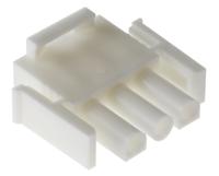 350766-1 TE Connectivity, Universal MATE-N-LOK Male Connector Housing, 6.35mm Pitch, 3 Way, 1 Row