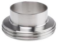 918-6213 RS PRO Stainless Steel Pipe Fitting, Straight Circular Fitting 50mm