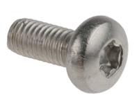 262-5960 RS PRO Hexalobular Recess M5 Pan A2 304 Stainless Steel Machine Screw ISO 14583 M5 x 12mm
