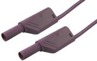934089109 Hirschmann Test & Measurement, 32A, 1000V ac/dc, Violet, 2m Lead Length
