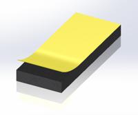 619-1786 RS PRO Black Foam Tape, 20.0mm x 10.0m, 5.0mm Thick
