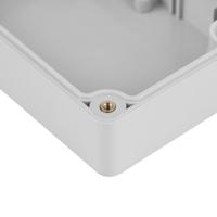 192-0721 RS PRO Grey ABS Enclosure, IP65, IK08, Grey Lid, 105 x 70 x 40mm