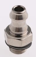 m-5au-6 SMC M Series Straight Threaded Adaptor, M5 Male to Push In 5 mm, Threaded-to-Tube Connection Style