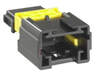 98822-1021 Molex, NSCC Automotive Connector Plug Black Cable Mount 2 Way, Crimp Termination