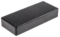 1591hsbk Hammond 1591 Series Black ABS Enclosure, IP54, Black Lid, 165 x 71 x 25mm