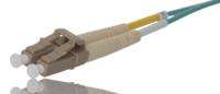 121-3935 RS PRO LC to LC Duplex Multi Mode OM4 Fibre Optic Cable, 900μm, Blue, 3m