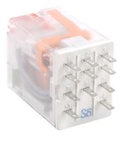 r3n-2013-23-5024-wtl Relpol Plug In Power Relay, 24V ac Coil, 10A Switching Current, 3PDT