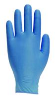 fn10005 Polyco Healthline Blue Powder-Free Nitrile Disposable Gloves, 100 per Pack