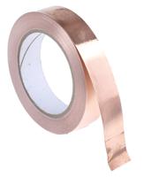 176-7498 RS PRO Conductive Metallic Tape, 25mm x 33m