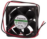mf50151v1-1000u-a99 Sunon M Series Axial Fan, 12 V dc, DC Operation, 28.9m³/h, 870mW, 72mA Max, 50 x 50 x 15mm