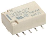 tq2sa-l2-5v Panasonic Surface Mount Latching Signal Relay, 5V dc Coil, 2A Switching Current, DPDT