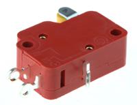 10060701-02 Marquardt Roller Lever Micro Switch, Solder Terminal, 10 A @ 250 V ac, SP-CO