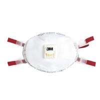 3m-8835 3M 8000+ Series Disposable Face Mask for General Purpose Protection, FFP3, Valved, Moulded 5 per Package
