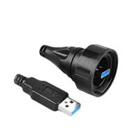 px0840a31m00 Bulgin USB 3.0, Male USB A to Male USB A, 1m